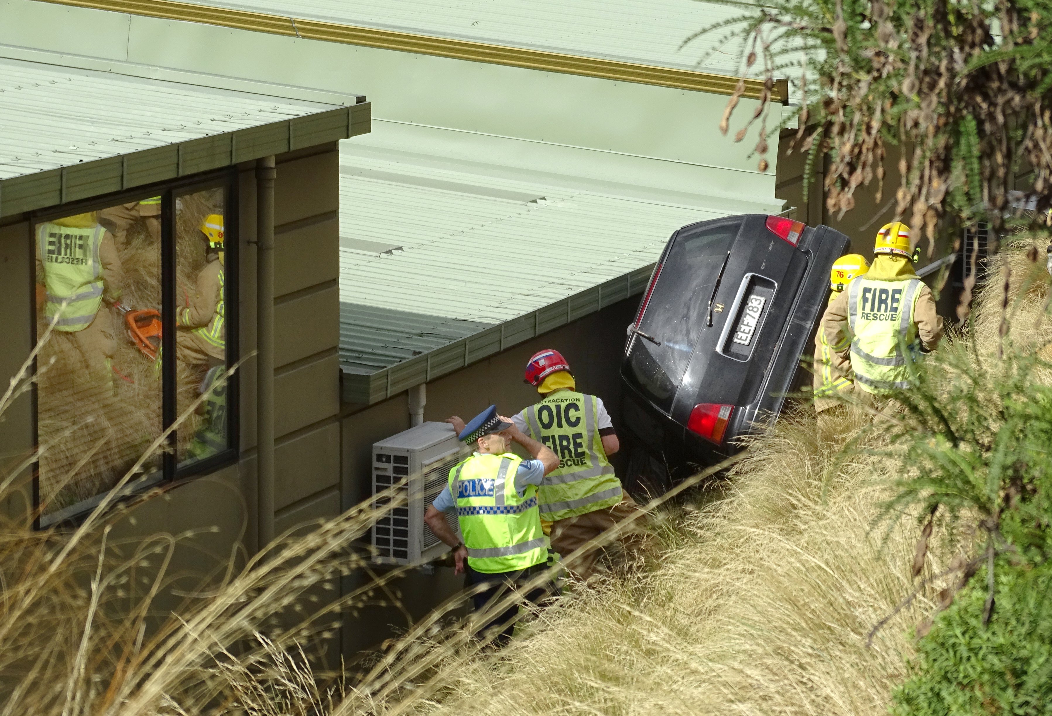 The driver of this Honda Odyssey which crashed in March in Queenstown yesterday admitted one...