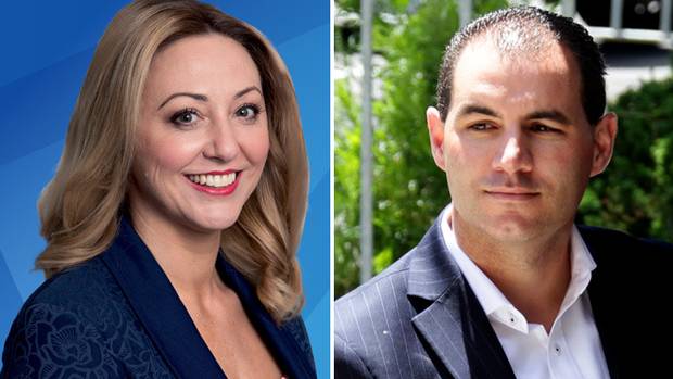 MP Sarah Dowie and former National MP Jami-Lee Ross. Photos: Supplied via NZ Herald