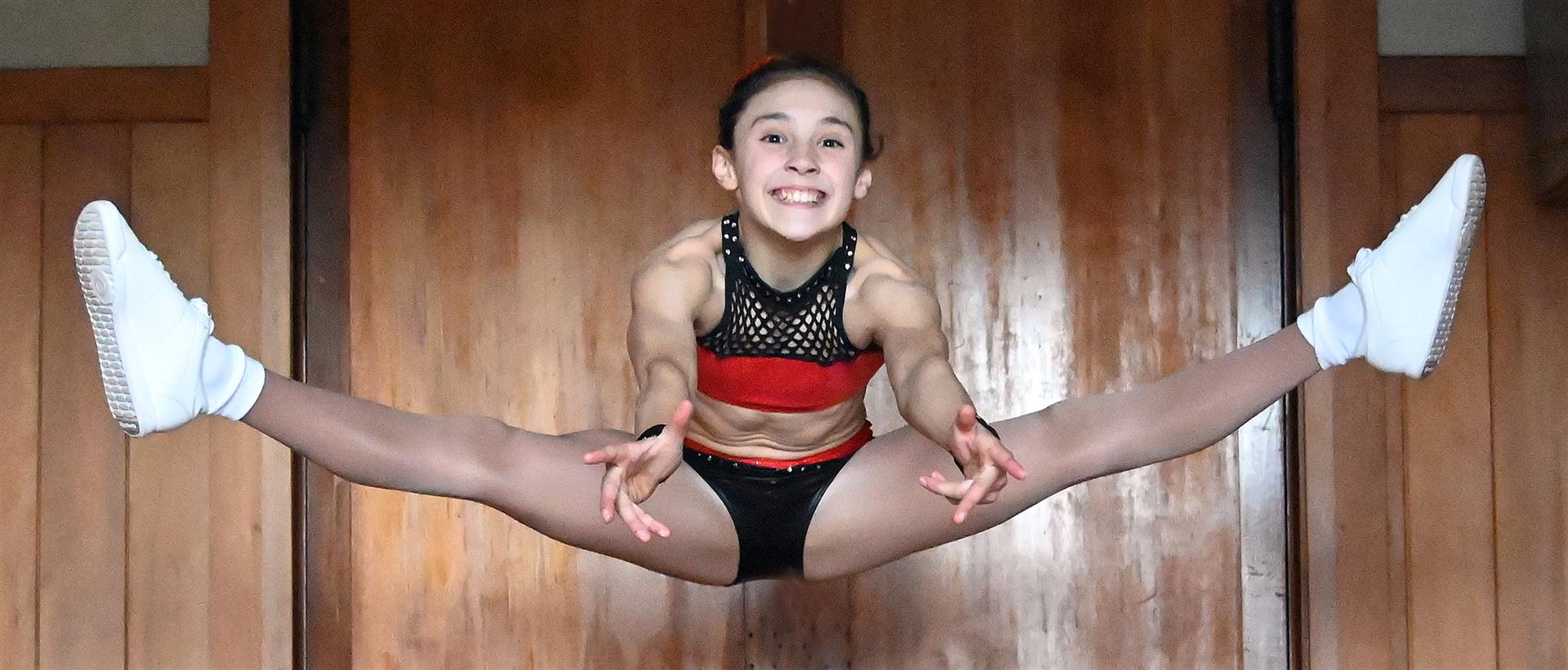 Tahuna Normal Intermediate year 7 pupil Saige Evans has been selected in the New Zealand aerobics...