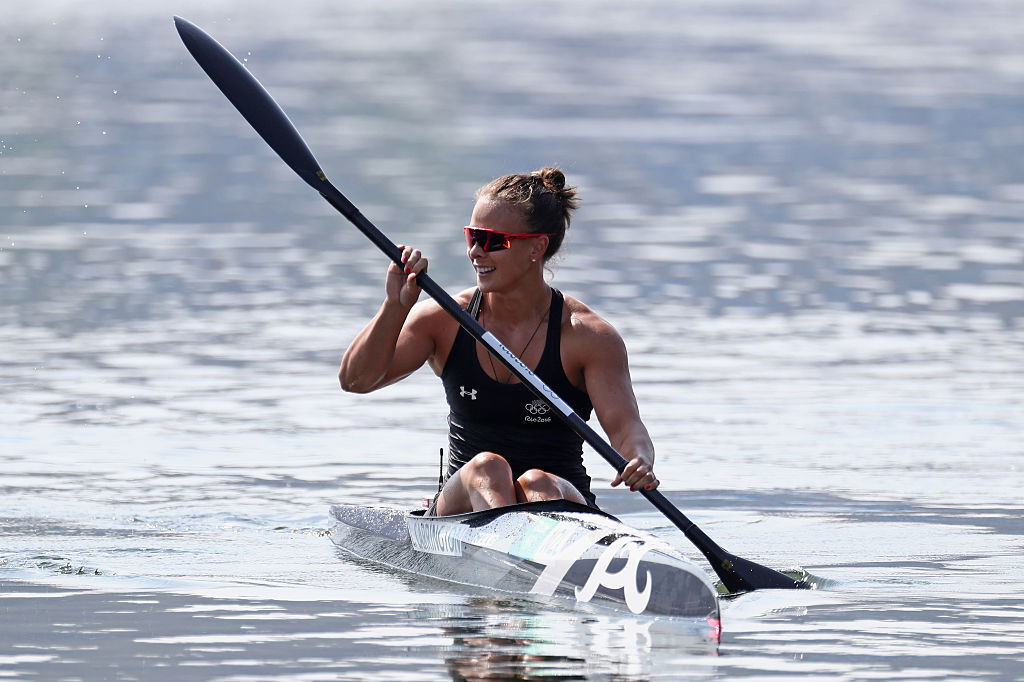 Lisa Carrington is world champion again. Photo: Getty
