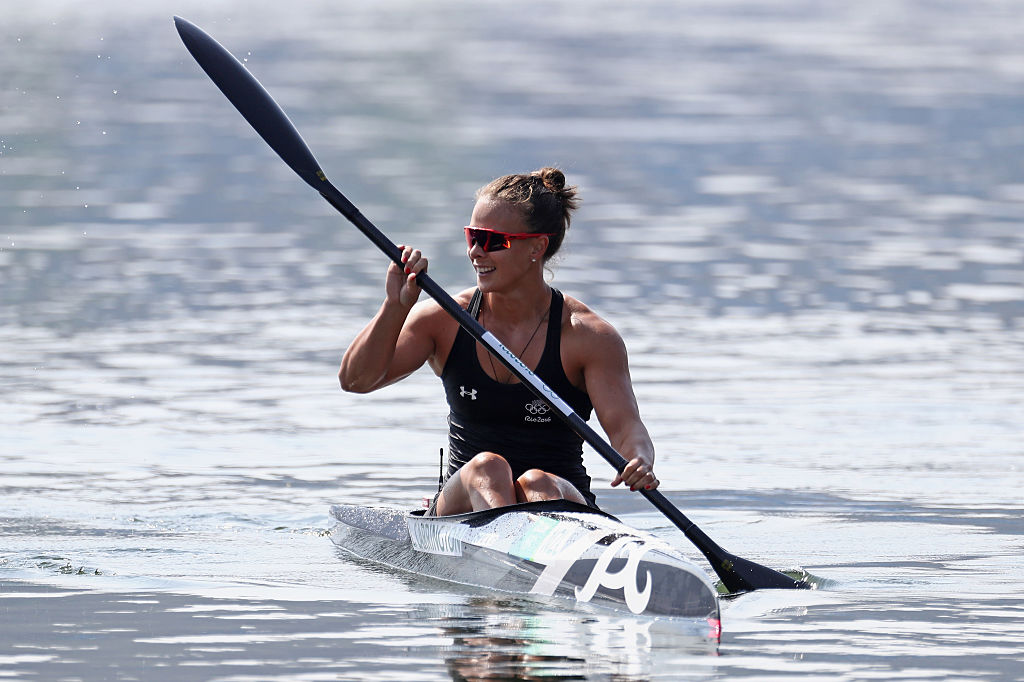 Lisa Carrington is world champion again. Photo: Getty 