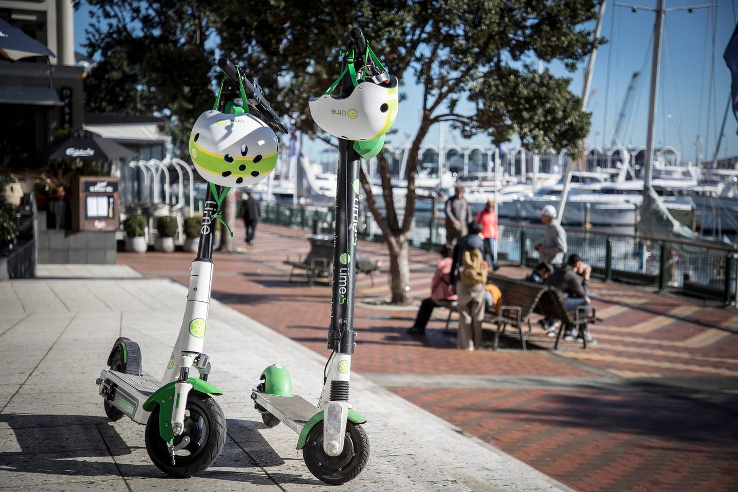 The new Lime G3 (left) next to the G2.5. Photo: NZ Herald