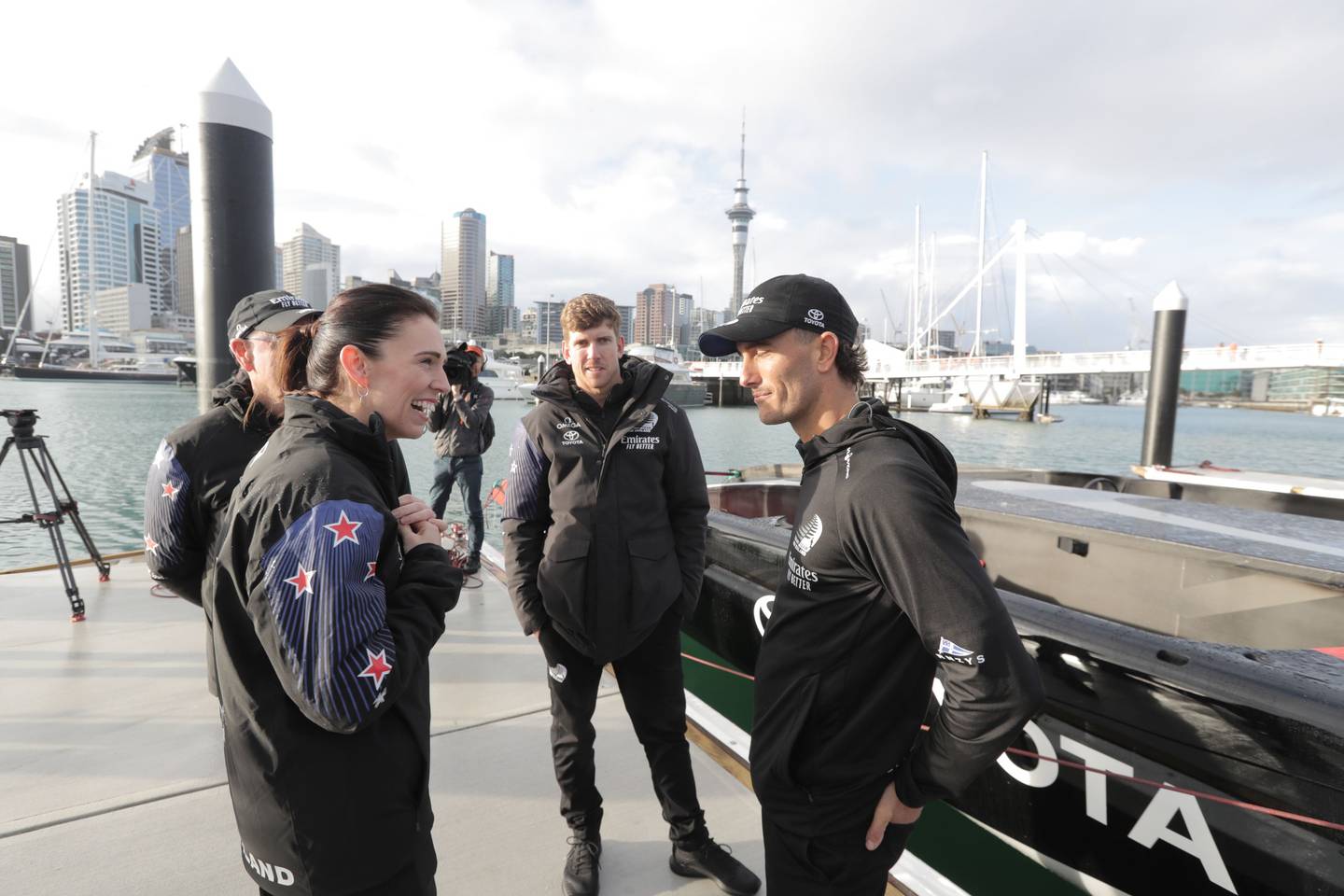 Prime Minister Jacinda Ardern was on hand for the launch. Photo: NZ Herald