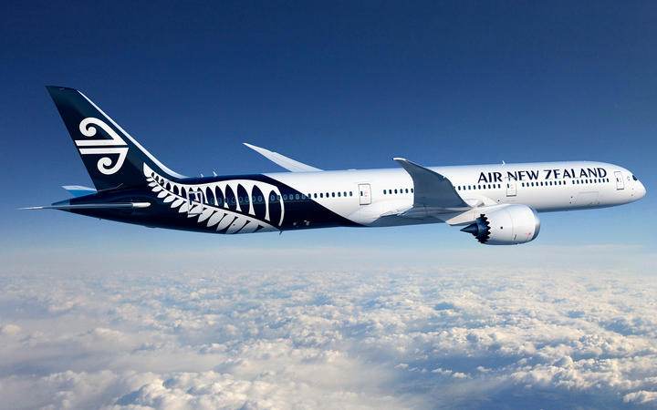 Air New Zealand plane. Photo: Supplied/Air NZ