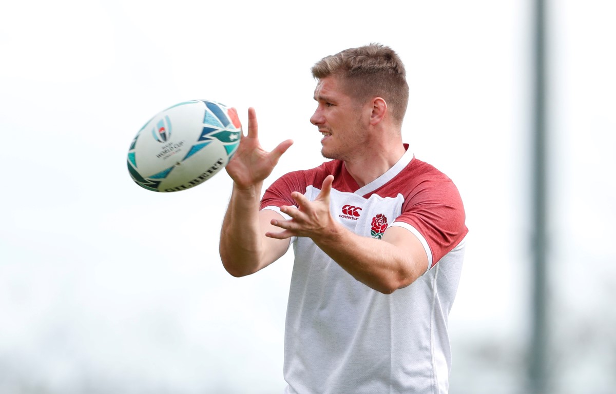 England's Owen Farrell. Photo: Reuters