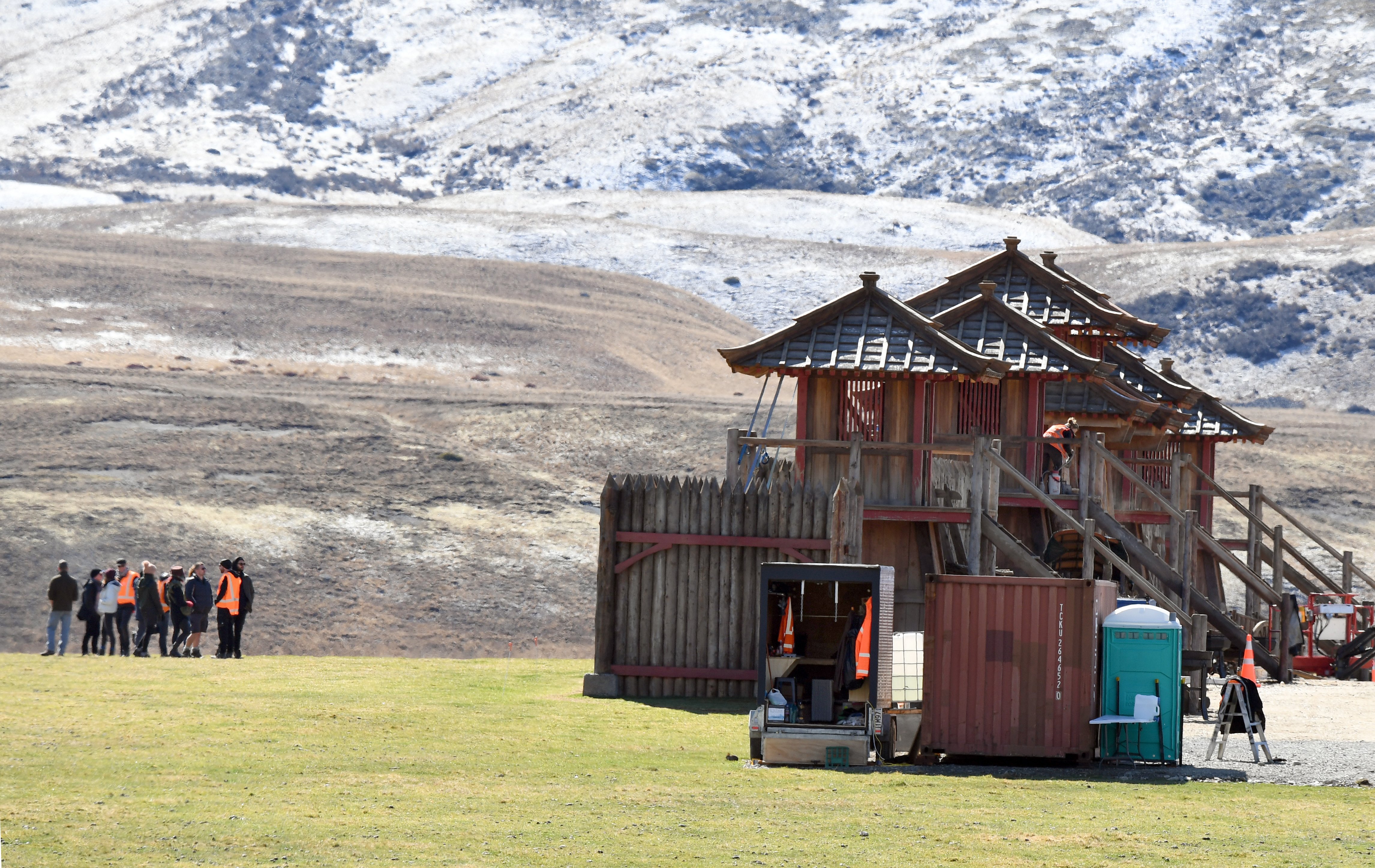 A Chinese fortress nears completion. Photo: Stephen Jaquiery