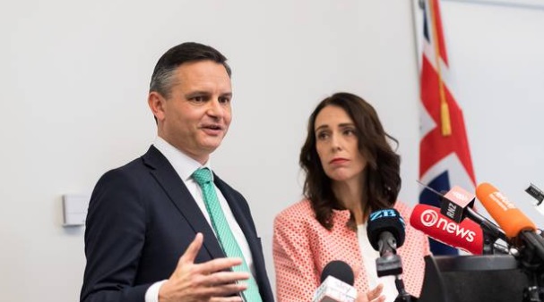 Prime Minister Jacinda Ardern and Climate Change Minister James Shaw. Photo: NZ Herald