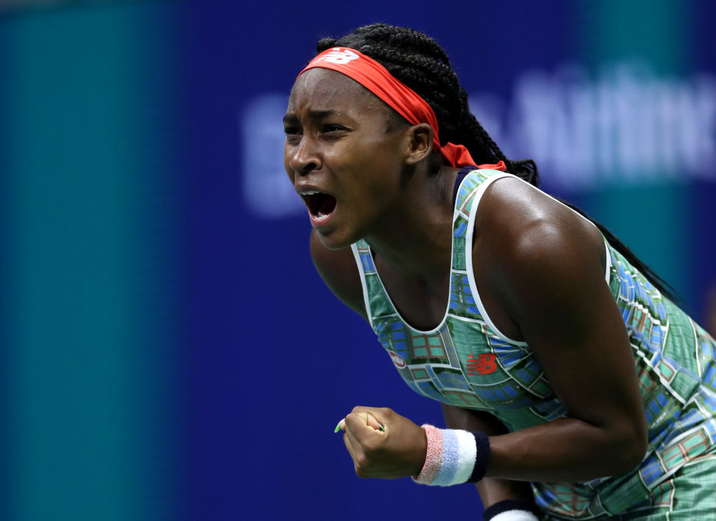 Coco Gauff. Photo: Getty