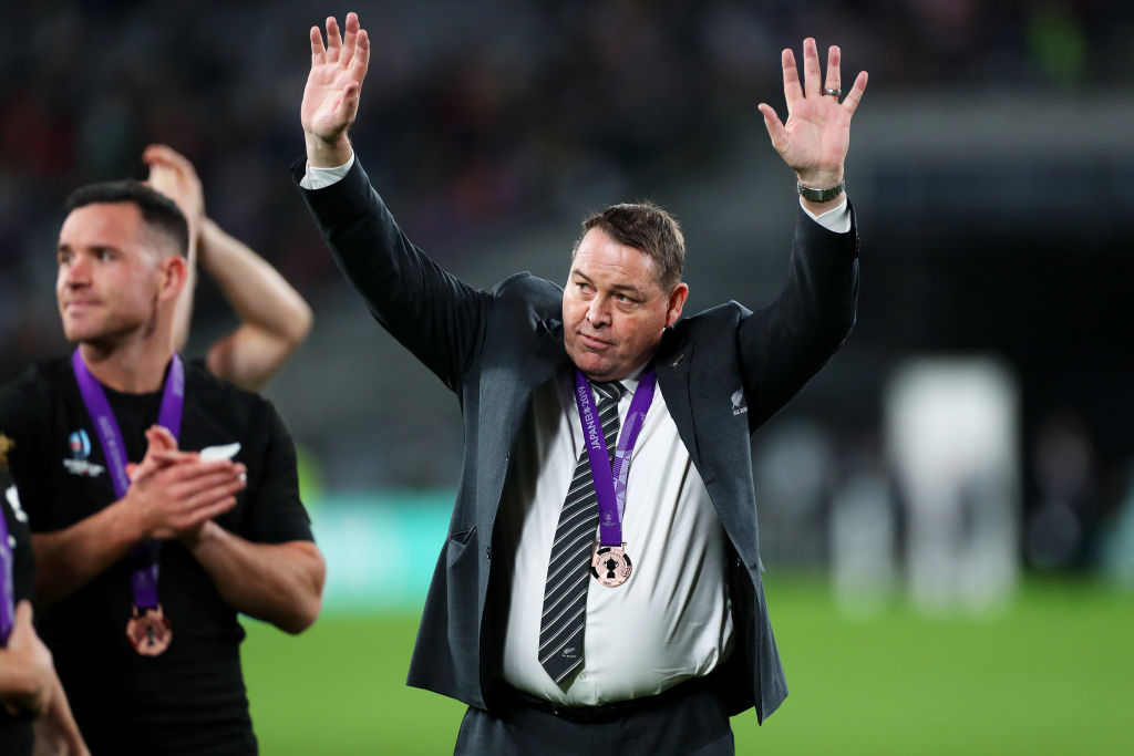 Who will replace Steve Hansen as All Blacks head coach? Photo: Getty