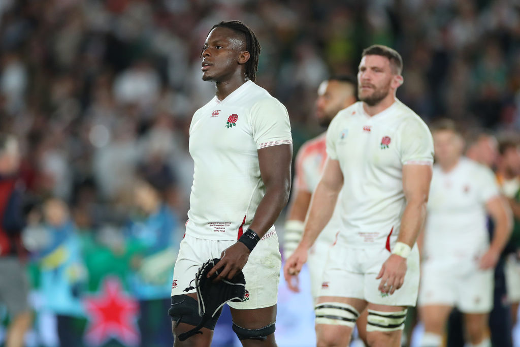 England lock Maro Itoje has copped flak for his response at the medal presentation after his team...