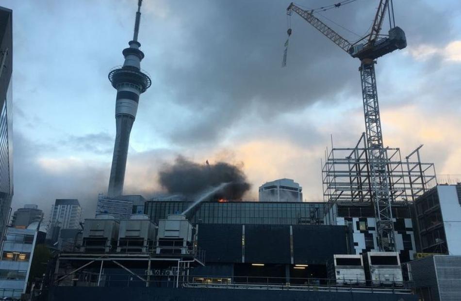 It took firefighters four days to bring the blaze under control. Photo: NZ Herald