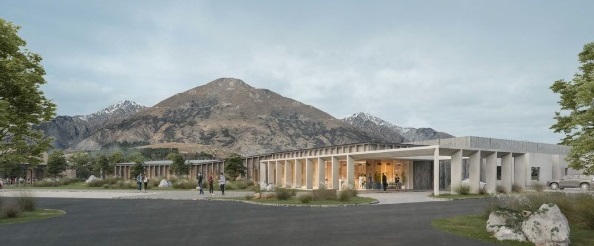 An artist's impression of the hospital.