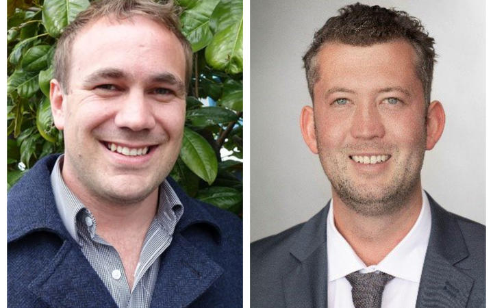 Deon Swiggs (left) lost his Christchurch City Council seat to challenger Jake McLellan. Photo:...
