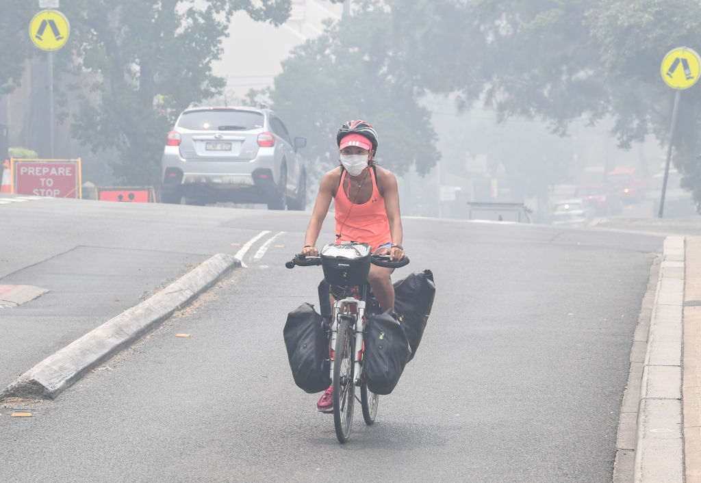 Hazy conditions are expected over Sydney again today. Photo: Getty Images