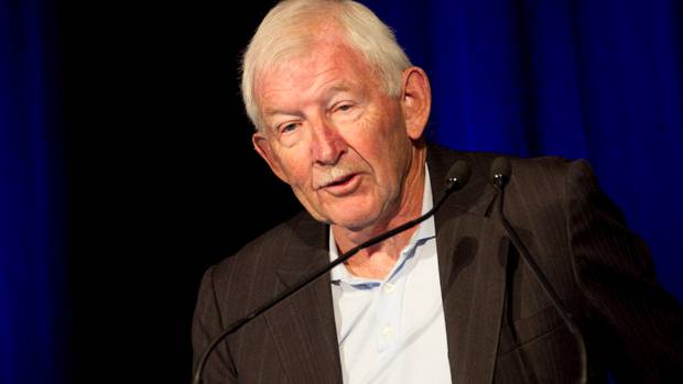 Sir Ron Brierley was knighted in 1988. Photo: NZ Herald/File