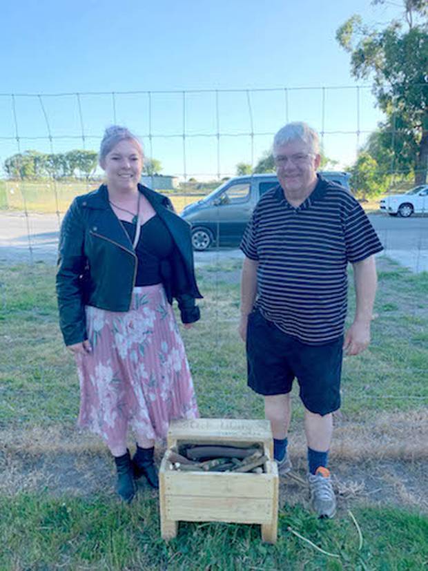 Andrew Taylor and his daughter Tayla Reece. Photo: Caters via NZ Herald