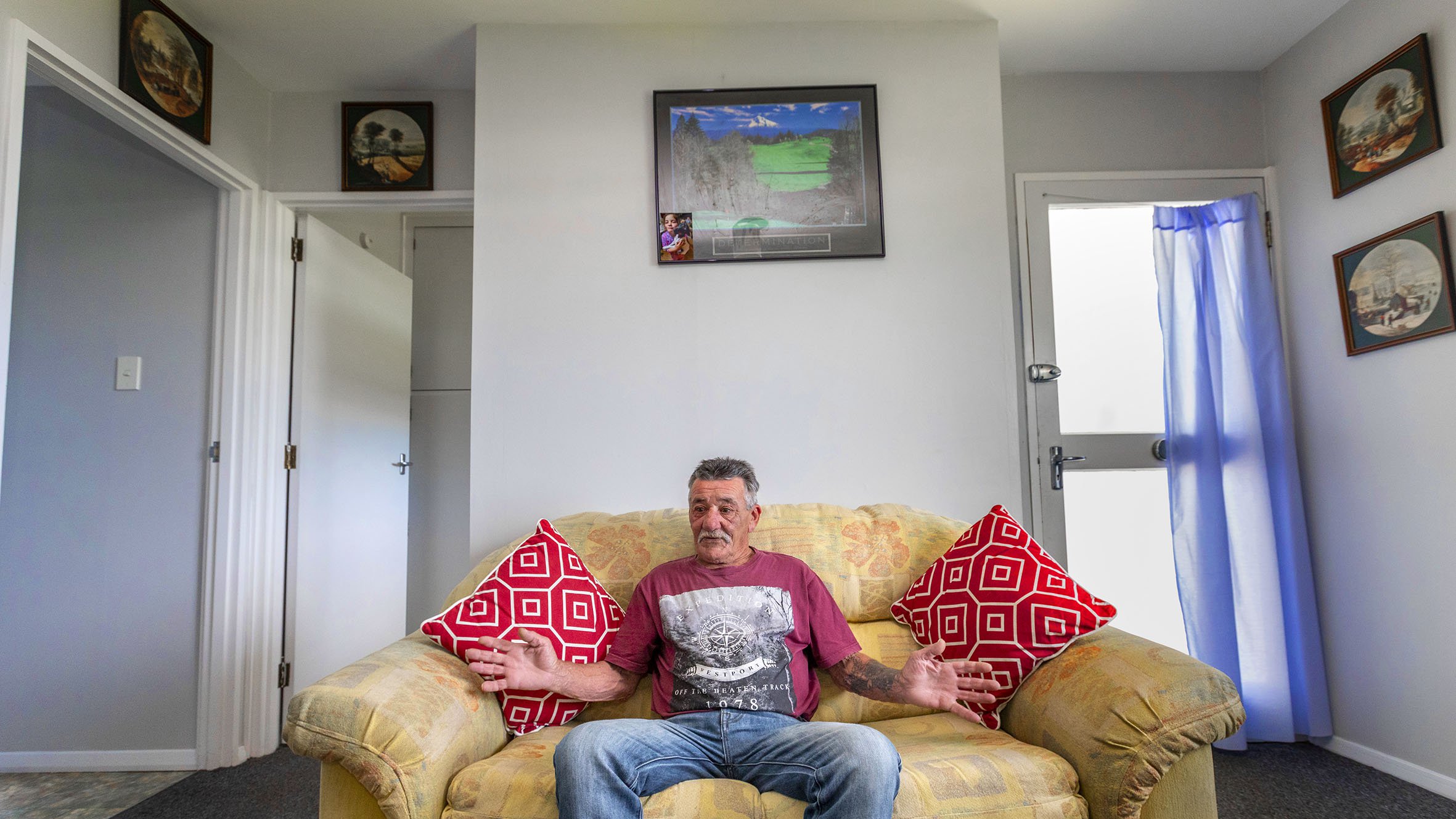 Woody moved into his own unit in late September. Photo: Newsline