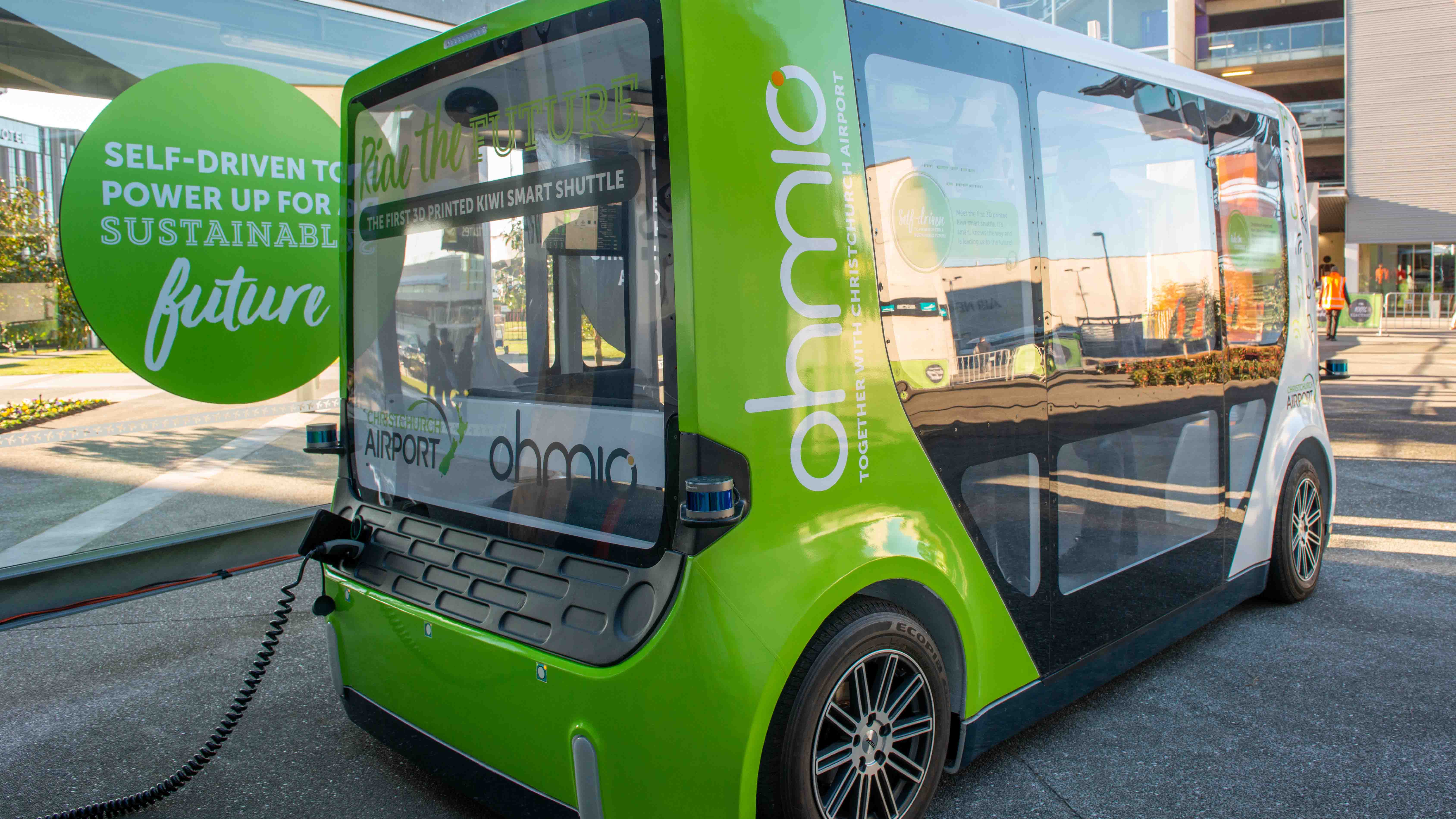 Head to the Christchurch Botanic Gardens this weekend for a free ride in a Smart Shuttle. Photo:...
