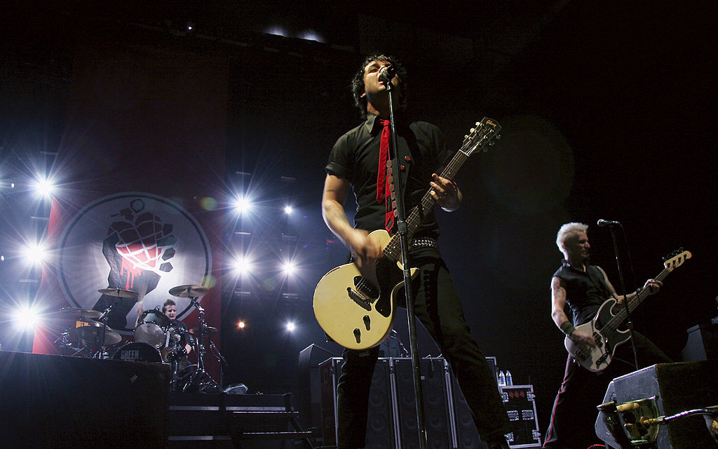 Green Day perform in Brighton, England, in 2005. Photo: Getty Images