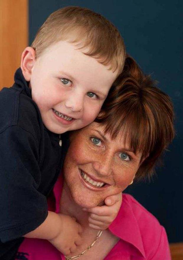 Hamish Crossan received a liver transplant from his mother Tracy Crossan. Photo: Supplied