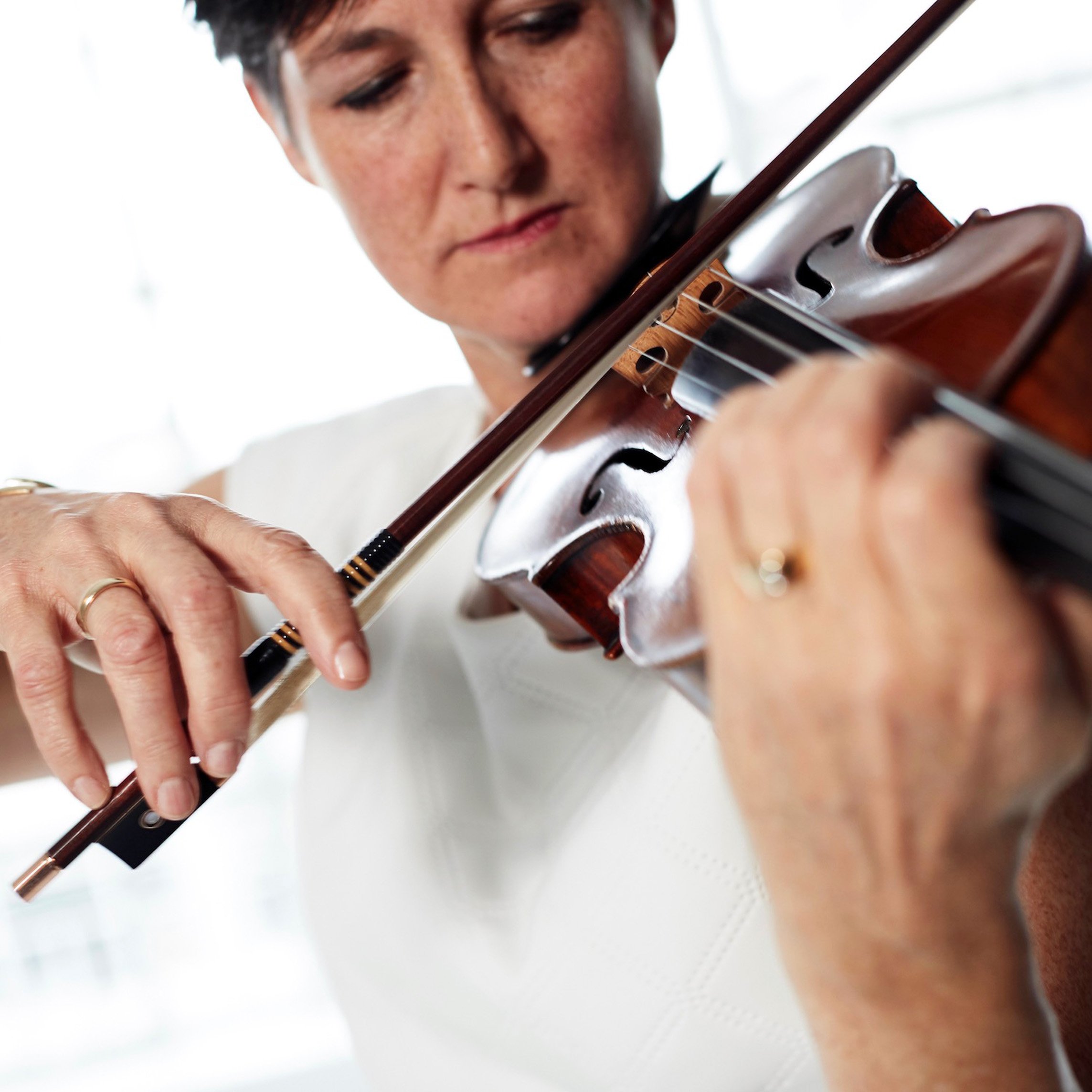 Violinist Justine Cormack. Photo: Supplied