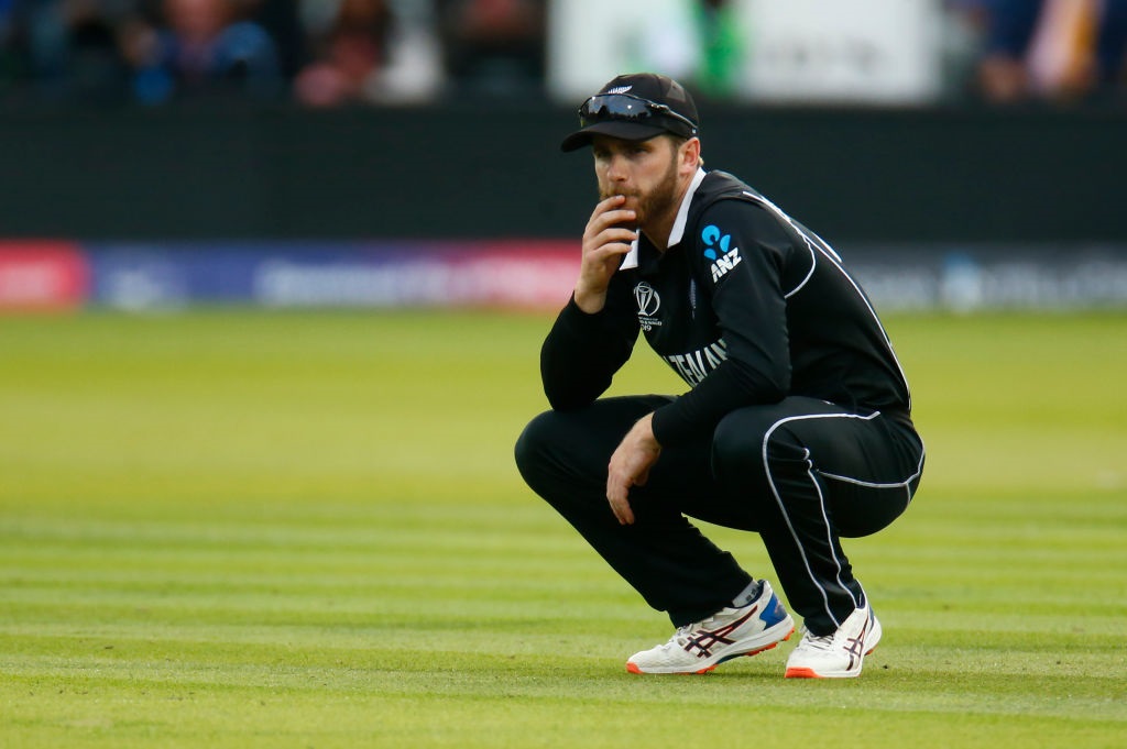 Kane Williamson during the Cricket World Cup final loss. Photo: Getty Images