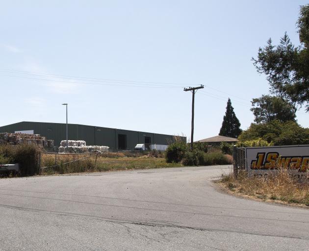 The Waste Management Ltd site on Marshs Rd. Photo: Geoff Sloan