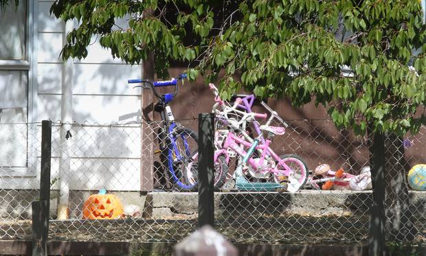 The house where the four year-old was brutally bashed to within an inch of his life. Photo: NZ...