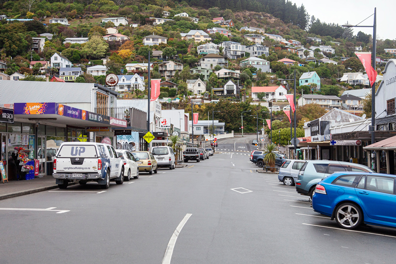 Lyttelton's main street, London St.