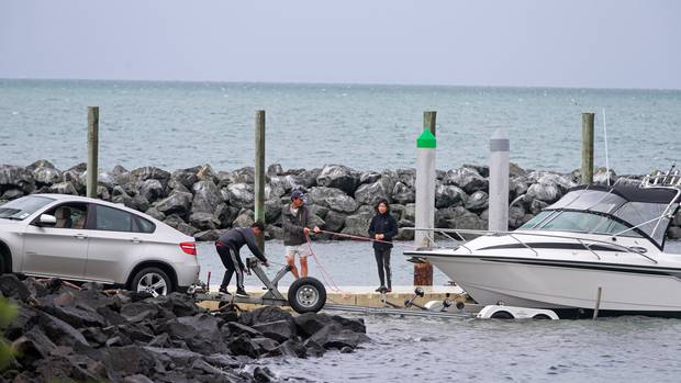 Boats at Gulf Harbour Marina on the Whangaparaoa Peninsula north of Auckland yesterday. Photo: NZ...