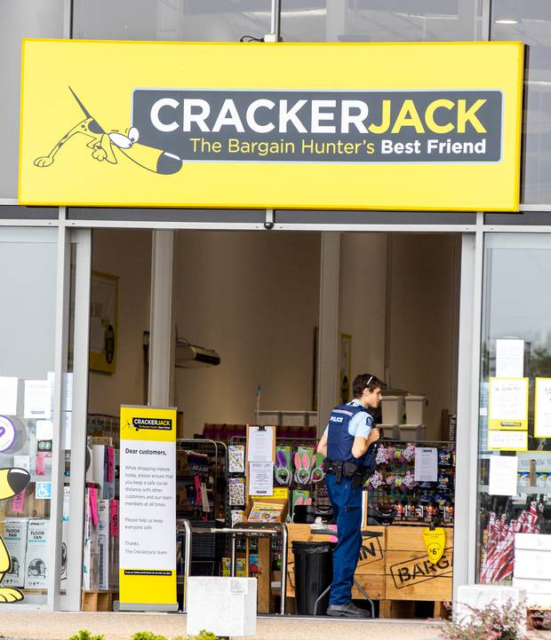 Crackerjack in Hamilton was open for walk-in customers this morning. Photo: NZ Herald