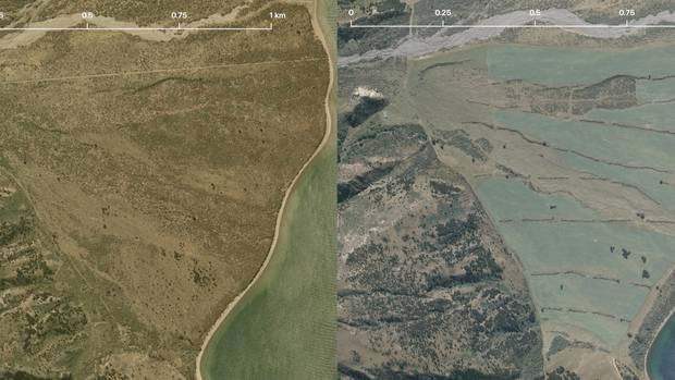 This area of matagouri in Canterbury has been cleared to make way for farmland. Photo: Supplied