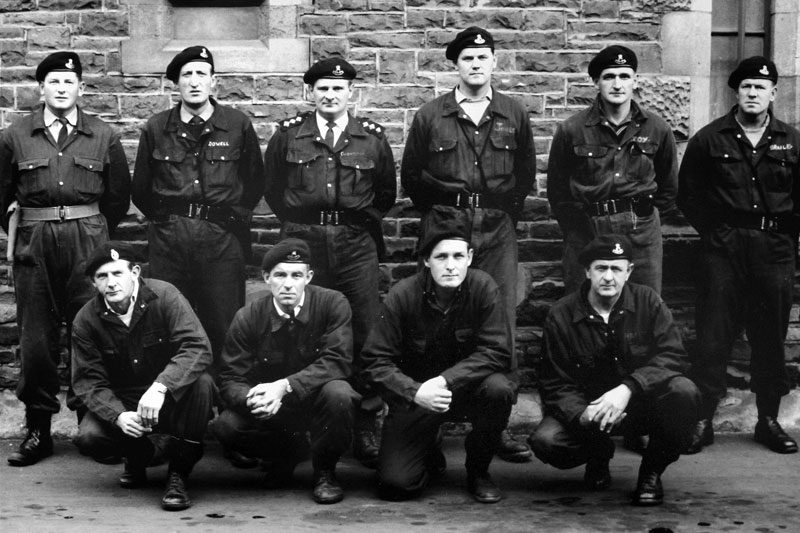 The Christchurch-based AOS Squad pictured in 1964.