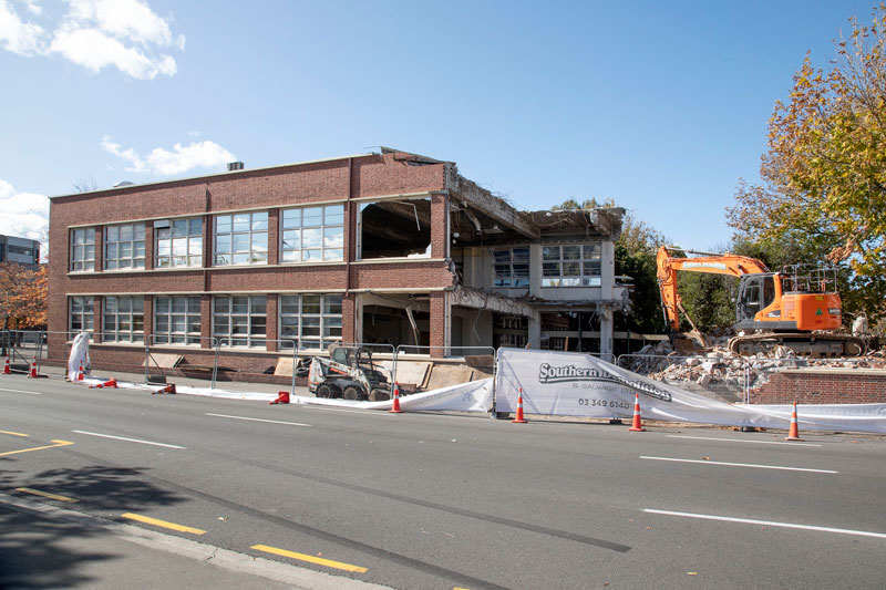 Demolition of ARA's two-storey C Block on Madras St on hold.