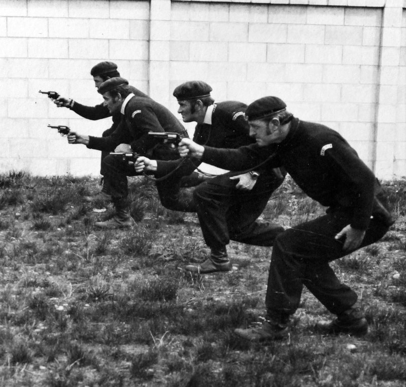 AOS Squad pictured training at McLeans Island in 1964.