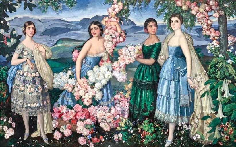 Flores Mexicanas, by Alfredo Ramos Martinez.