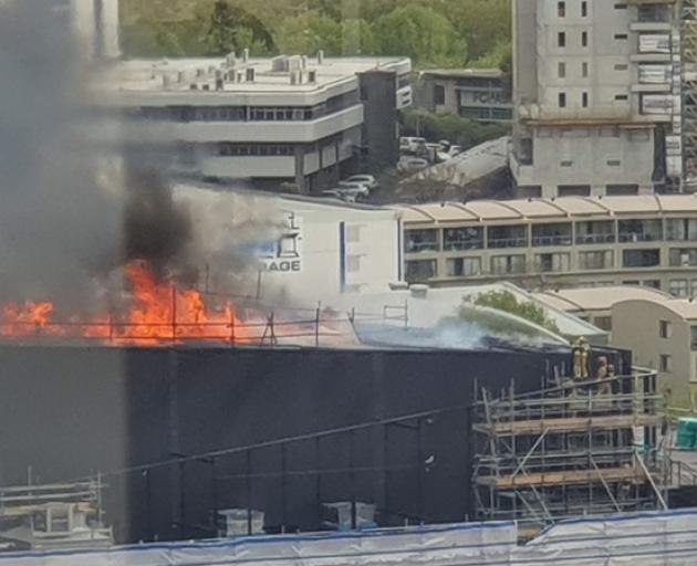 The firs started on October 22 and burned for several days. Photo: NZ Herald