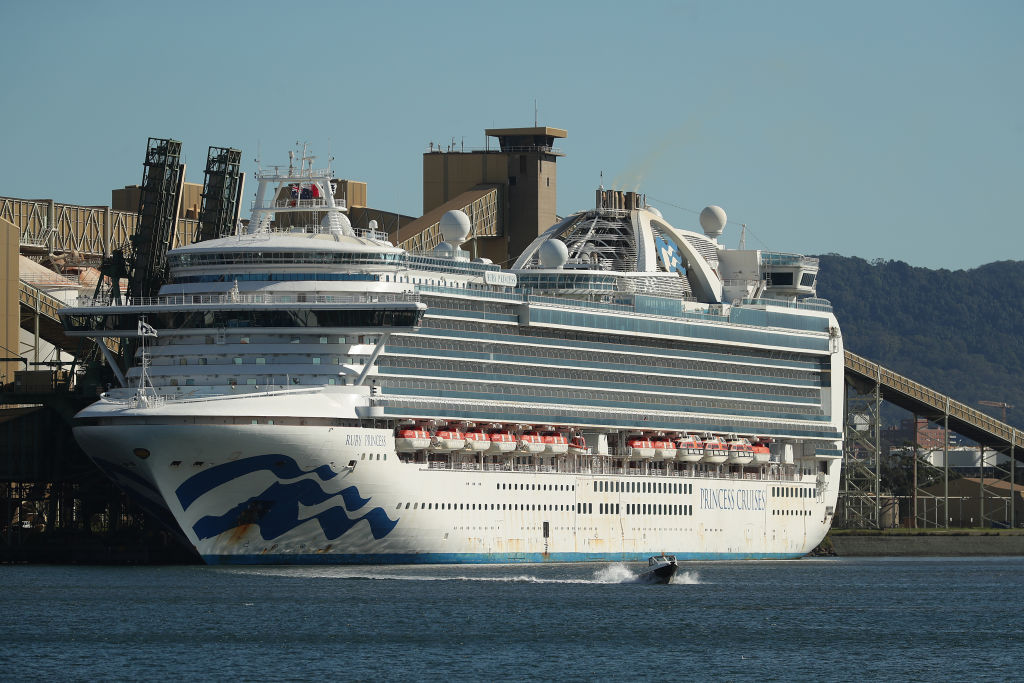 The Ruby Princess returned to Australia after a New Zealand trip that included stops in Dunedin...