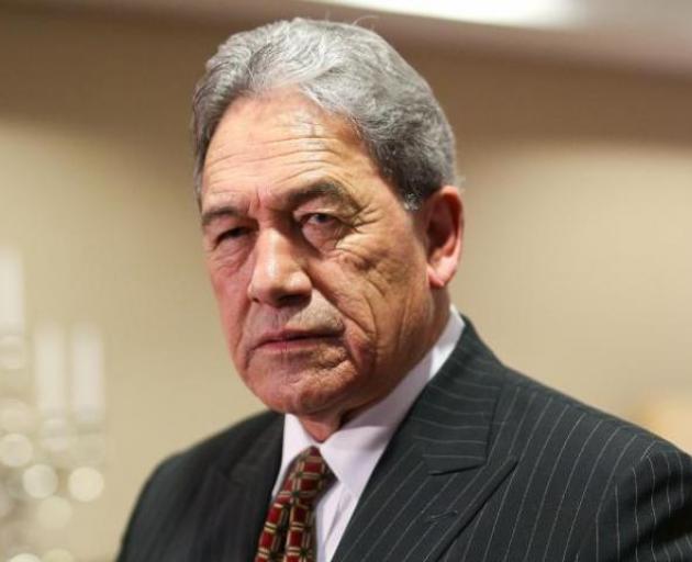 Winston Peters: ""There are huge tensions but enabling the economy to pay for the health delivery...