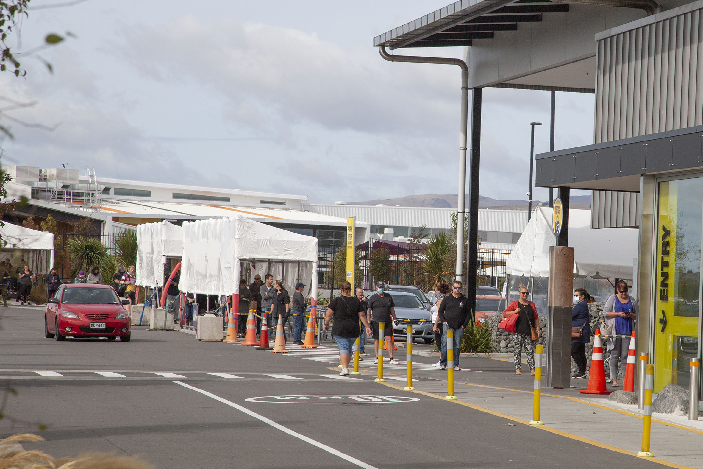 Pak'nSave Wainoni on Thursday. Photo: Geoff Sloan