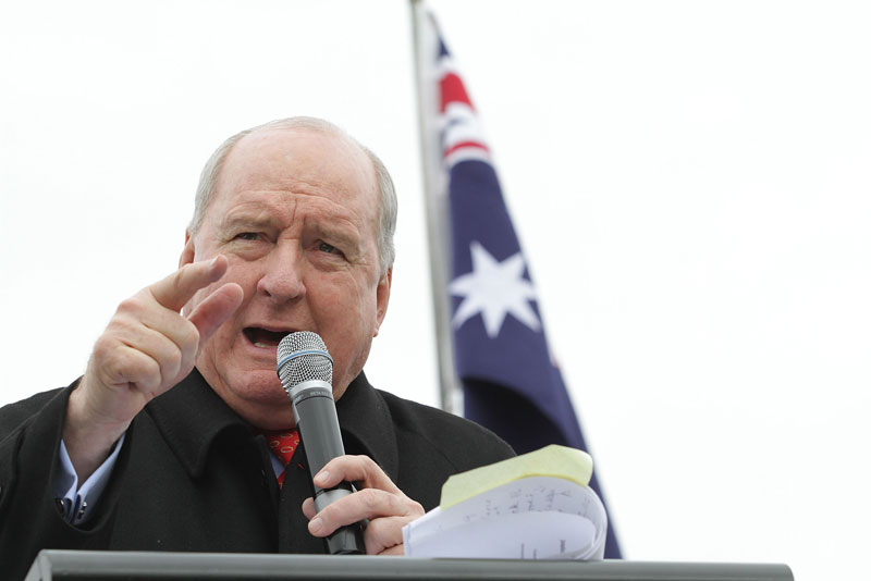 Alan Jones. Photo: Getty.