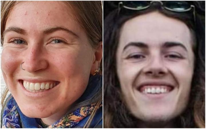 Jessica O'Connor and Dion Reynolds failed to return from their tramp when expected. Photo: NZ Police