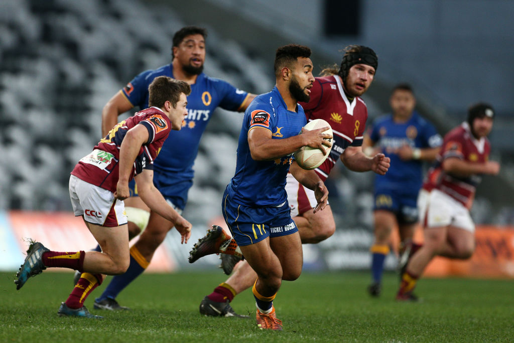 Otago and Southland in Mitre 10 Cup action at Forsyth Barr Stadium in Dunedin last year. Photo:...