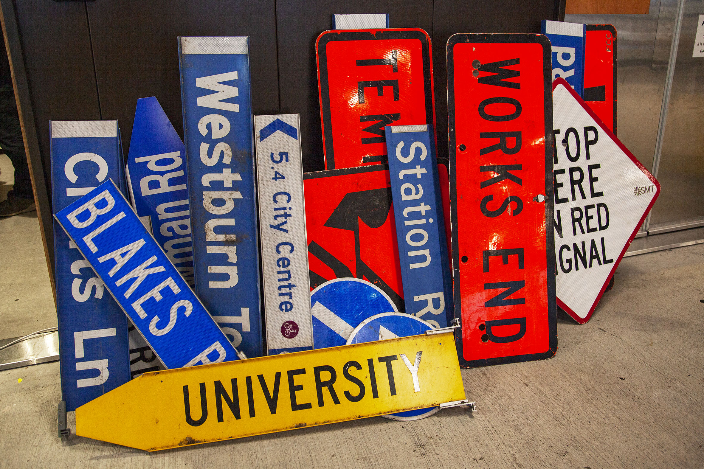 The street signs cost between $120 and $150 each to replace and install. Photo: Geoff Sloan
