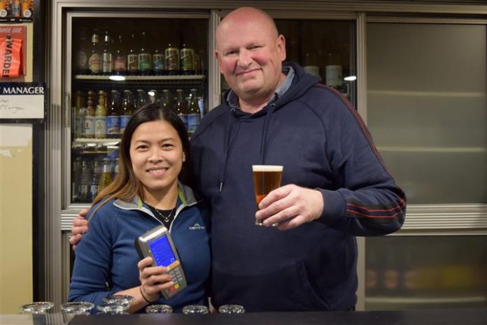 Heff's Hotel co-owners and partners Liezel Ignacio and Sean McCarrigan are happy to be serving...