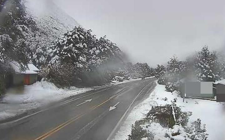 Arthur's Pass can become heavily snowed in winter. Photo: NZTA