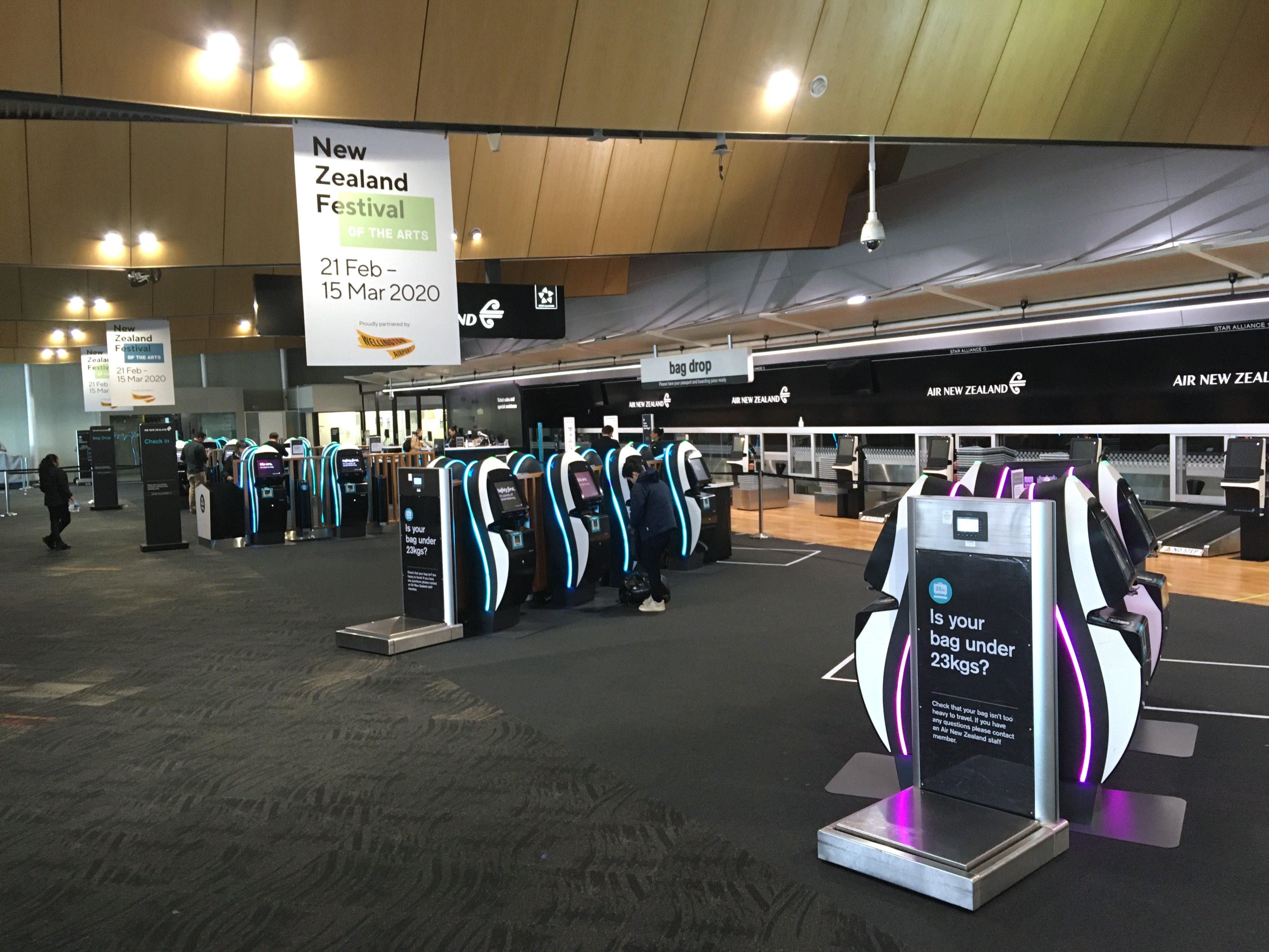 It is decades since New Zealand’s main airports were this quiet at noon.