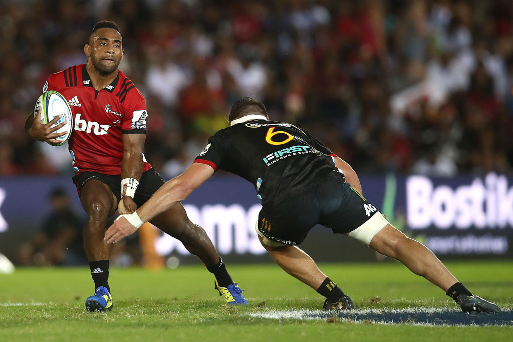 Sevu Recce taking on the Chiefs in June last year. Photo: Getty Images
