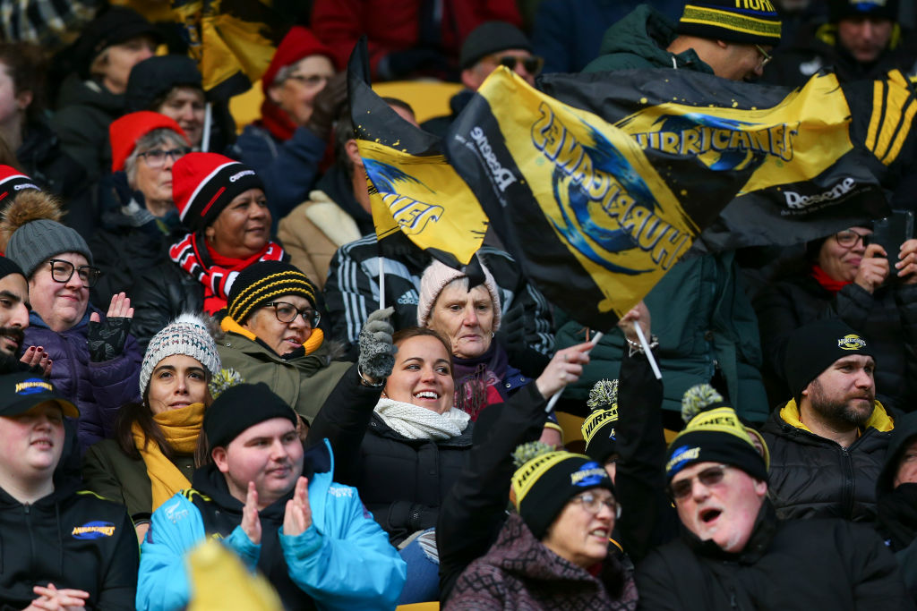 Hurricanes fans show their support for their team. Photo: Getty 