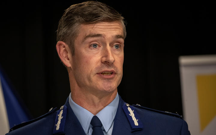 Police Commissioner Andrew Coster said he could not see sponge bullets ever being used for crowd...